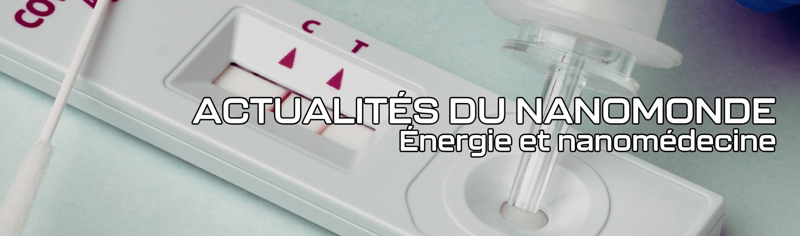 Lateral flow test nanoparticles